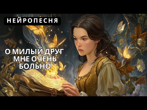 Видео: НЕЙРОПЕСНЯ | О, милый друг, Мне очень больно 🎵 авторская песня | Юрий Горг | AI Music Studio