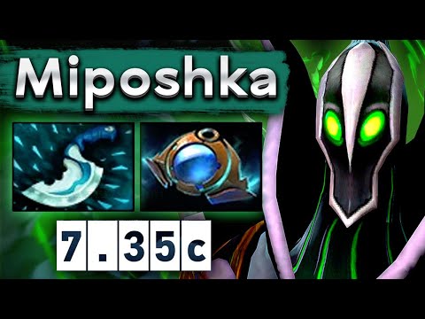 Видео: Мипошка на Рубике в золотом сете! - Miposhka Rubick 7.35 DOTA 2