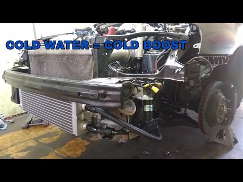 Видео: Завершена установка интеркулера «вода-воздух» на полноприводном Civic EM2 Рэда