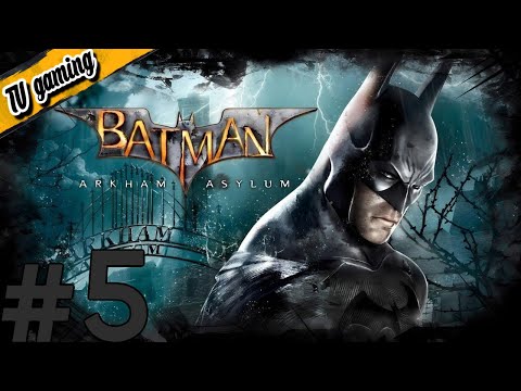 Видео: Batman Arkham Asylum - часть 5 - Ядовитый Плющ
