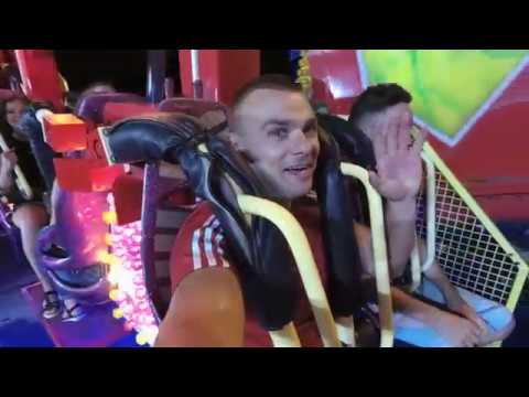 Видео: Кирилловка, Лунапарк! Катаюсь на самом страшном аттракционе HAWK
