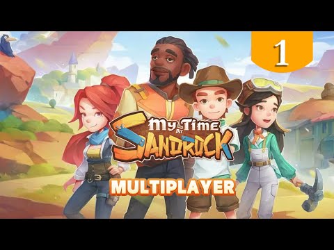 Видео: Два строителя ➤ My Time at Sandrock ➤ Multiplayer #1