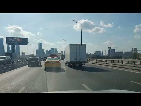 Видео: Экскурсия по Москве . Real time driving