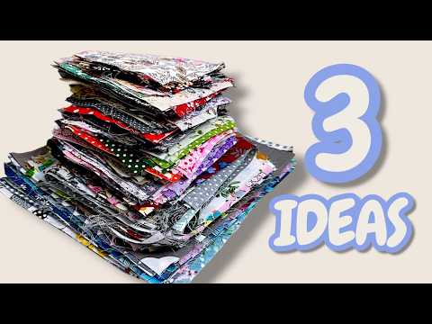 Видео: 3 супер идеи, что сшить из остатков ткани ✂️ Шикарно и оригинально