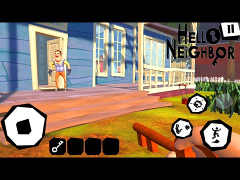 Видео: Быстрое Прохождение Первого Акта // Hello Neighbor Mobile