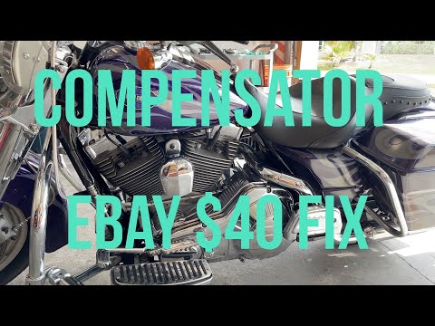 Видео: Как починить компенсатор Harley Davidson Road King за 40 долларов.