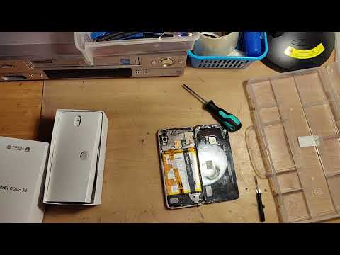 Видео: Замена камеры, аккумулятора и материнской платы у huawei p20 lite