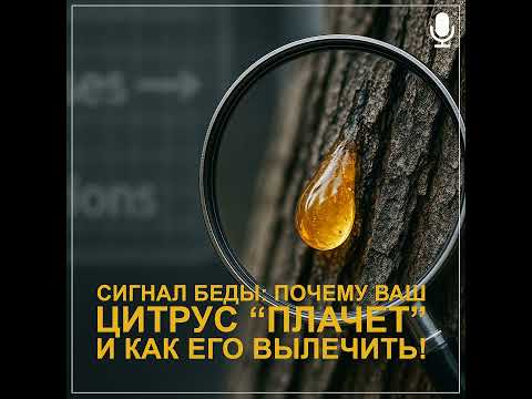 Видео: Сигнал беды: почему ваш цитрус “плачет” и как его вылечить! 🆘🌳