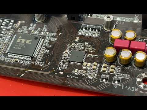 Видео: Не работает звук на материнской плате.