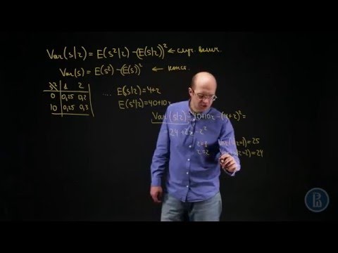 Видео: Условная дисперсия