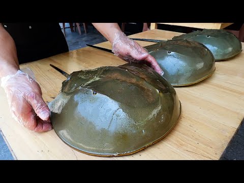 Видео: ГИГАНТСКИЙ ИНОПЛАНЕТНЫЙ КРАБ Вьетнамская уличная еда