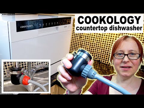 Видео: Распаковка и установка кухонной посудомоечной машины Cookology с кухонным краном и первые впечатл...