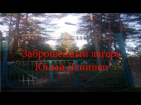 Видео: Заброшенный лагерь Юный Ленинец #1