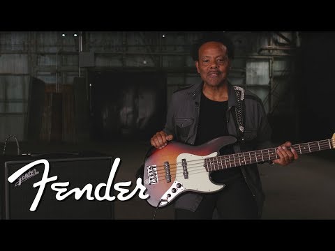 Видео: Фредди Вашингтон представляет The Rumble Stage 800 | Басовые усилители Rumble | Fender