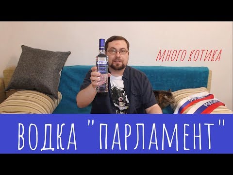 Видео: Водка "Парламент". Котик сделал обзор