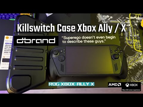Видео: Предварительный обзор чехла-держателя Killswitch Grip и полного комплекта для Xbox Ally X Dbrand!