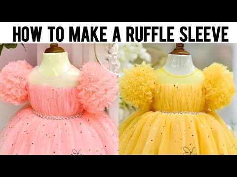 Видео: Как сделать рукав с оборкой// крой и шитье// для начинающих #рукавасборками