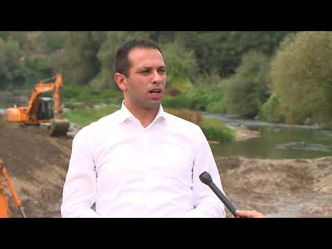 Видео: Изграден мостот на река Пчиња во Долно Коњаре