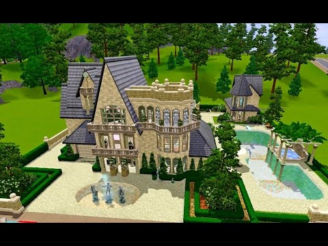 Видео: The Sims 3 дом «Гаргулья»