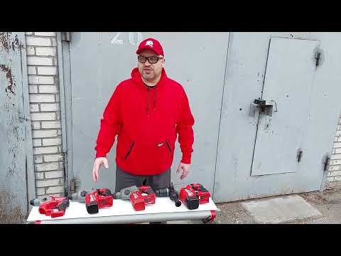 Видео: Milwaukee 2912 & Milwaukee 2712 & Milwaukee 2915 Milwaukee M18 CH & Milwaukee M18 FH .Тест новинок !