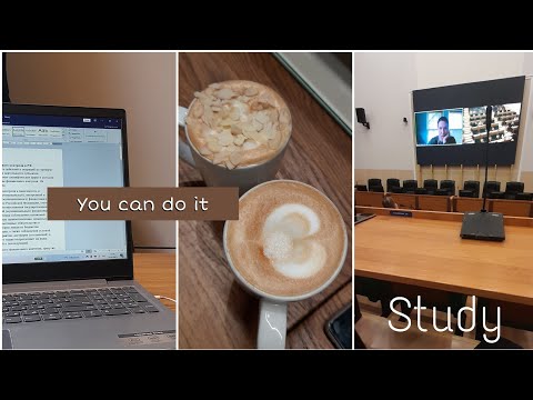 Видео: Study vlog: студенты юридического, занятия в кафе, мотивация для учебы📖