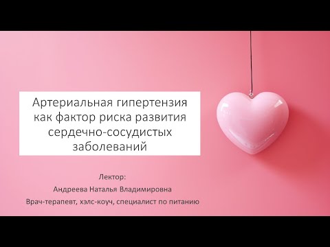 Видео: Лекция о здоровье Гипертензия