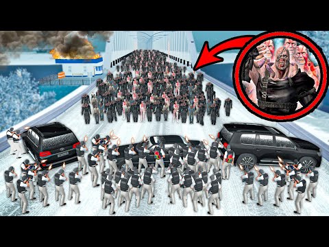 Видео: ЗОМБИ ВОСТАЛИ И ЗАХВАТИЛИ ВСЮ ОБЛАСТЬ! СРЕДИ НИХ МУТАНТЫ! GTA CRMP