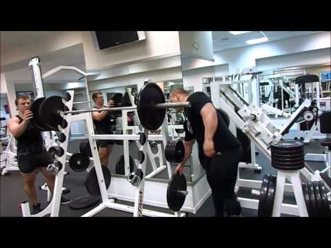 Видео: Аркадий Величко   тренировка ног №2