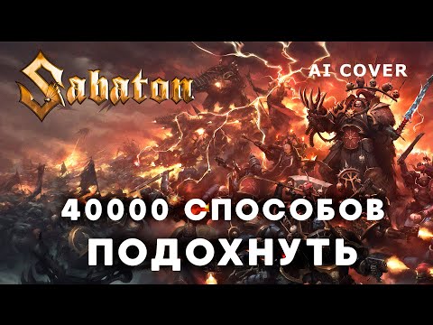 Видео: SABATON - 40000 Способов FULL версия ПЕРВАЯ \ AI Cover