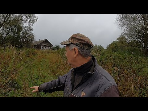 Видео: Сам не ожидал.. с металлоискателем в полуживой, заросшей деревушке!