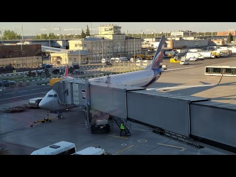 Видео: Взлёт из Шереметьево на Boeing 737-800 Аэрофлот