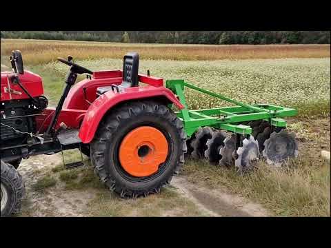 Видео: шифенг 350л дискуємо гречку на сидерати.