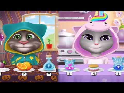 Видео: МОЙ ГОВОРЯЩИЙ ТОМ И ГОВОРЯЩАЯ АНДЖЕЛА Аквапарк Сборы