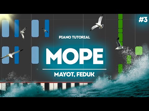 Видео: PIANO TUTORIAL | Море - MAYOT, FEDUK | (на пианино)