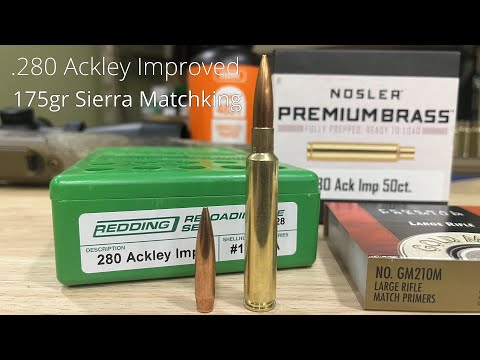 Видео: Крошечные группы с .280 Ackley!