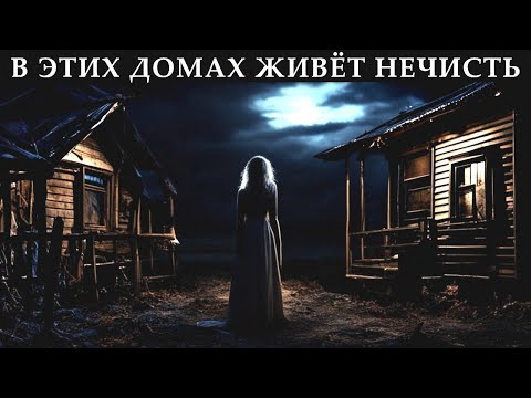 Видео: В этих ДОМАХ живёт НЕЧИСТЬ. Страшные Истории про ЖУТКИЕ ДОМА (3в1)