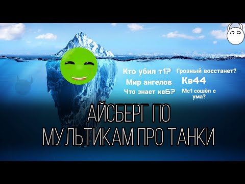 Видео: Айсберг по мультикам про танки Gerand