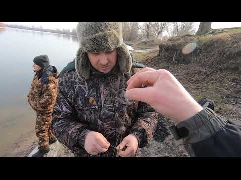Видео: Риболовля на фідер ранньою весною на Десні