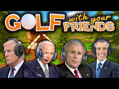 Видео: Президенты США играют в гольф с вашими друзьями