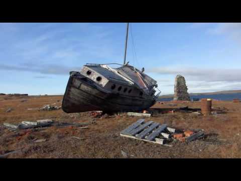 Видео: Новая Земля. Арктическая метеостанция "Малые Кармакулы"