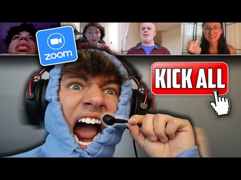 Видео: Троллинг на занятиях по Zoom... Но я ВСЕХ ПИНАЮ!