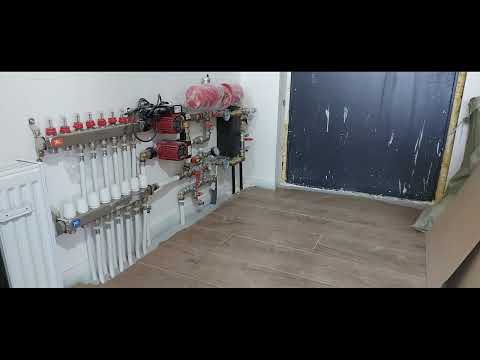 Видео: Часть -2 . Водяной тёплый пол в квартире через теплообменник пластинчатый