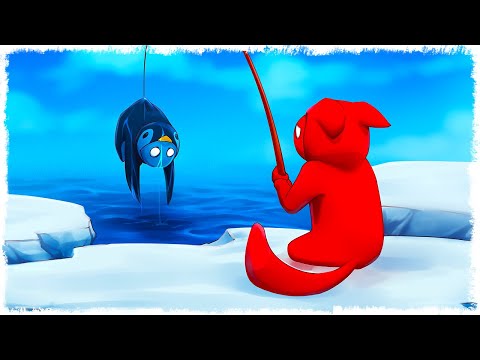 Видео: Я СПАС ЕГО, А ОН... УГАР В GANG BEASTS!!!