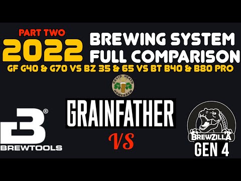 Видео: Grainfather против BrewZilla против Brewtools 2022. Часть вторая. Сравнение систем домашнего пиво...