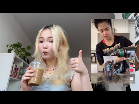 Видео: как сделать тот самый ХОЛОДНЫЙ КОФЕ из тик тока