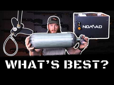 Видео: Сравнение решений для заправки пневматического оружия | Баллон, компрессор и ручной насос