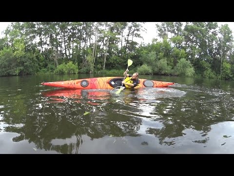 Видео: Тест-драйв каяков Focus 150, Tsunami 160, Tempest 170
