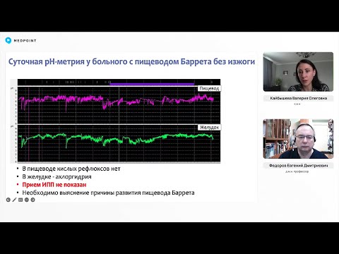 Видео: Кайбышева В.О., Фёдоров Е.Д. Пищевод Баррета: современный взгляд на проблему