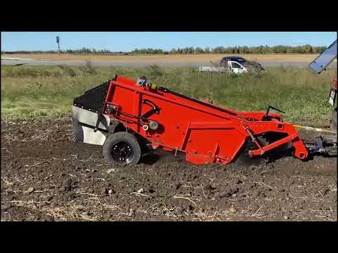 Видео: Первые испытание нового картофельного комплекса Уралец