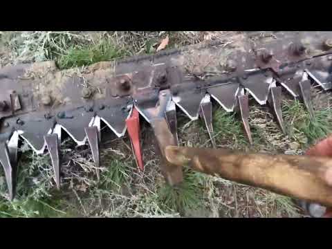 Видео: Носари меняем, сегменты клепаем, сено косим, березки косим.